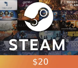 Steam Gift Card $20 Global Activation Code