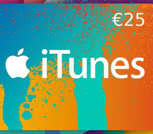 iTunes €25 DE Card