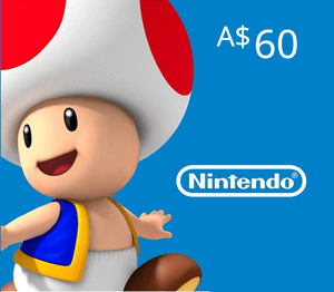 Nintendo eShop Prepaid Card AUD 60 Digital Key AU