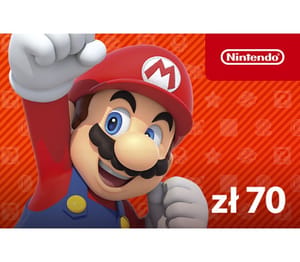 Nintendo eShop Prepaid Card PLN 70 Digital Key PL