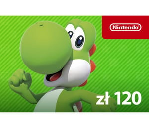 Nintendo eShop Prepaid Card PLN 120 Digital Key PL