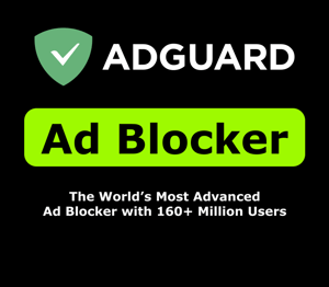 AdGuard Ad Blocker Premium Personal Digital Key (1 Year / 3 Devices)