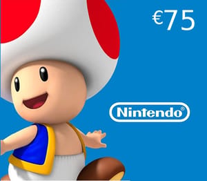 Nintendo eShop Prepaid Card EUR 75 Digital Key EU