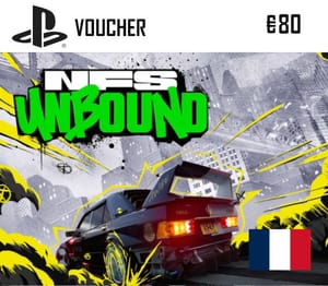 Need for Speed Unbound PlayStation Network Card $80 US