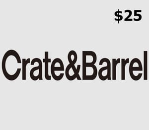Crate and Barrel $25 Gift Card US