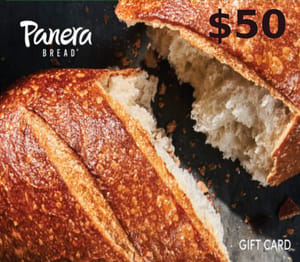 Panera Bread $50 Gift Card US