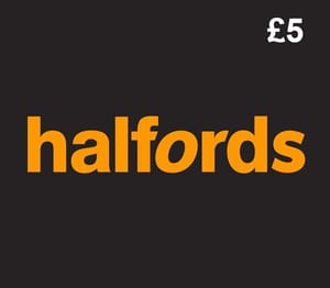 Halfords £5 Gift Card UK