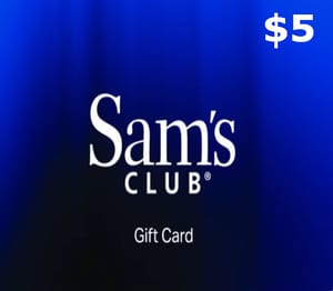 Sam’s Club $5 Gift Card US