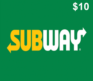 Subway $10 Gift Card US