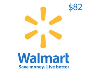 Walmart $82 Gift Card US