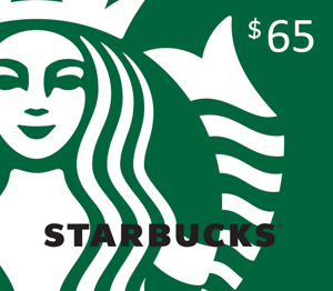 Starbucks $65 Gift Card US