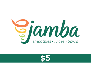 Jamba Juice $5 Gift Card US