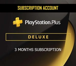 PlayStation Plus Deluxe 3 Months Account