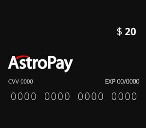 Astropay Card $20 US