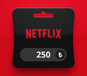 Netflix TRY 250 Gift Card TR