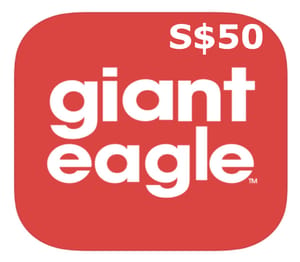 Giant Eagle S$50 Gift Card SG