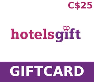 HotelsGift C$25 Gift Card CA