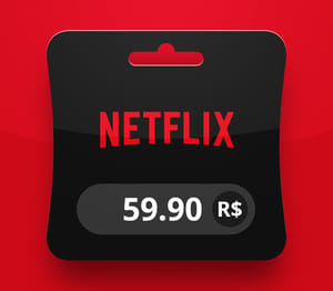 Netflix BRL 59.90 Gift Card BR