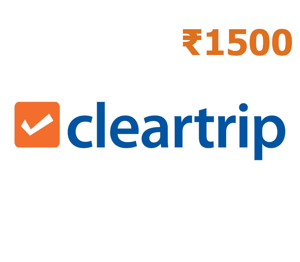 Cleartrip Flights & Hotels INR 1500 Gift Card IN