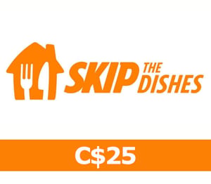SkipTheDishes C$25 Gift Card CA