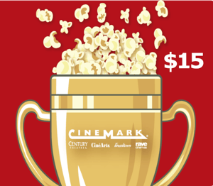 Cinemark Theatres $15 Gift Card US