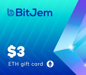 BitJem Crypto Gift Card (ETH) $3