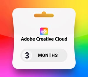 Adobe Creative Cloud Pro – 3 Months Subscription Digital Key