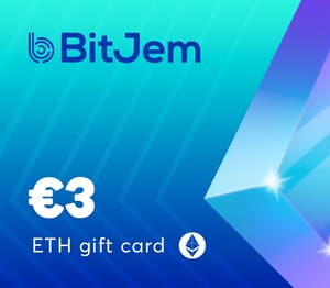 BitJem Crypto Gift Card (ETH) €3