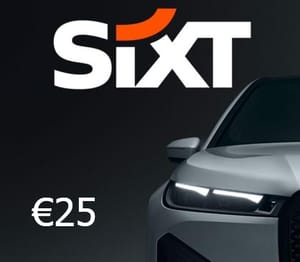 Sixt EUR 25 Gift Card DE