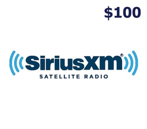 SiriusXM $100 Gift Card US
