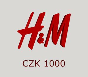 H&M 1000 CZK Gift Card CZ