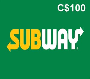 Subway C$100 Gift Card CA
