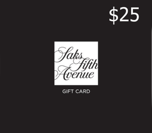 Saks Fifth Avenue $25 Gift Card US