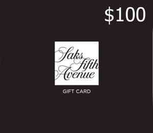 Saks Fifth Avenue $100 Gift Card US