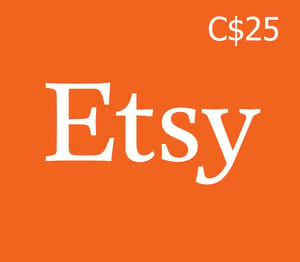 ETSY CAD 25 Gift Card CA