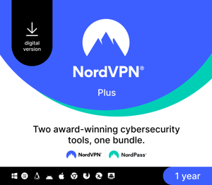 NordVPN Plus Global Digital Key (1 Year / 10 Devices)