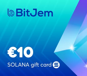 BitJem Crypto Gift Card (Solana) €10