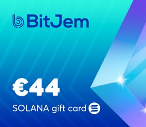 BitJem Crypto Gift Card (Solana) €44