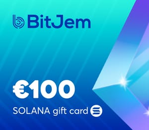 BitJem Crypto Gift Card (Solana) €100