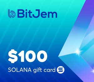 BitJem Crypto Gift Card (Solana) $100