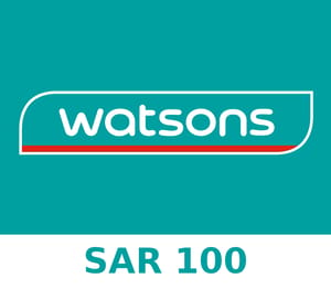 Watsons SAR 100 Gift Card SA