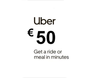 Uber EUR 50 Voucher