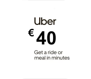 Uber EUR 40 Voucher EU