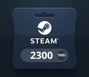 Steam Wallet TWD 2300 Gift Card TW