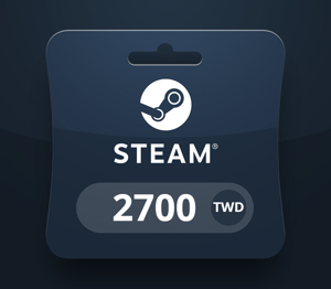Steam Wallet TWD 2700 Gift Card TW