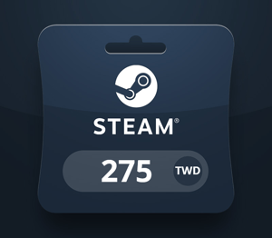 Steam Wallet TWD 275 Gift Card TW