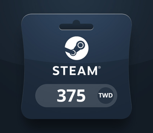 Steam Wallet TWD 375 Gift Card TW