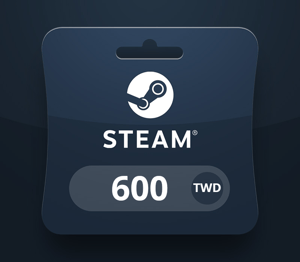 Steam Wallet TWD 600 Gift Card TW
