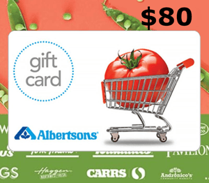 Albertson’s USD 80 Gift Card US