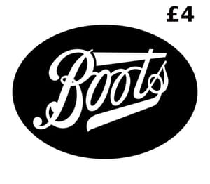 Boots Digital GBP 4 Gift Card UK